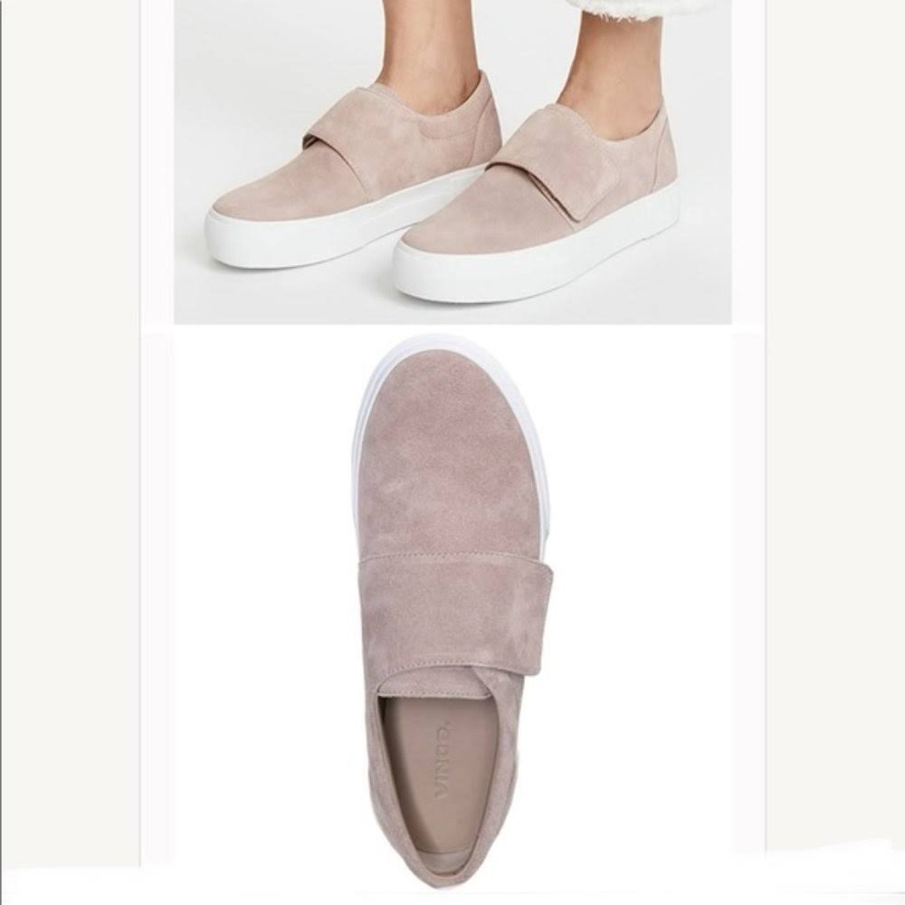 Vince Cage Grip-Strap Platform Sneaker